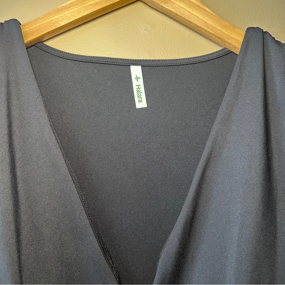 Halara Black Sleeveless Maxi Dress, Built-in Bra, Comfy, Sporty, Active - Picture 5 of 10